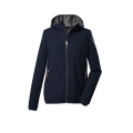 Killtec Wanderjacke mit Kapuze KOS 61 (2-Lagen, PFC-frei, sehr leicht) navyblau Damen